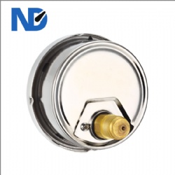 Liquid filled pressure gauge