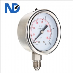 All Stainless steel pressure gauge