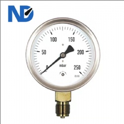 Capsule pressure gauge